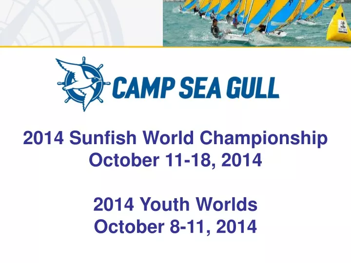 2014 sunfish world championship october