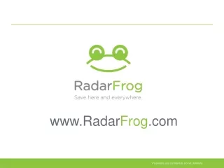 Radar Frog
