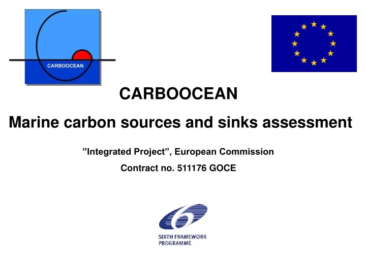 carboocean marine carbon sources and sinks