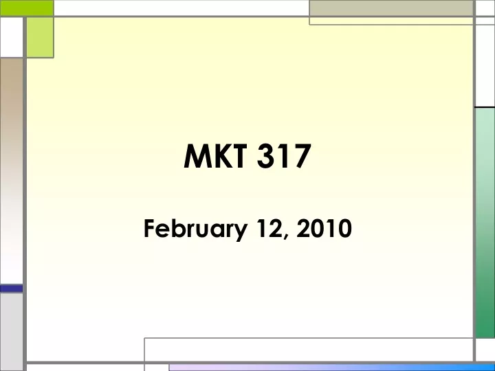 mkt 317