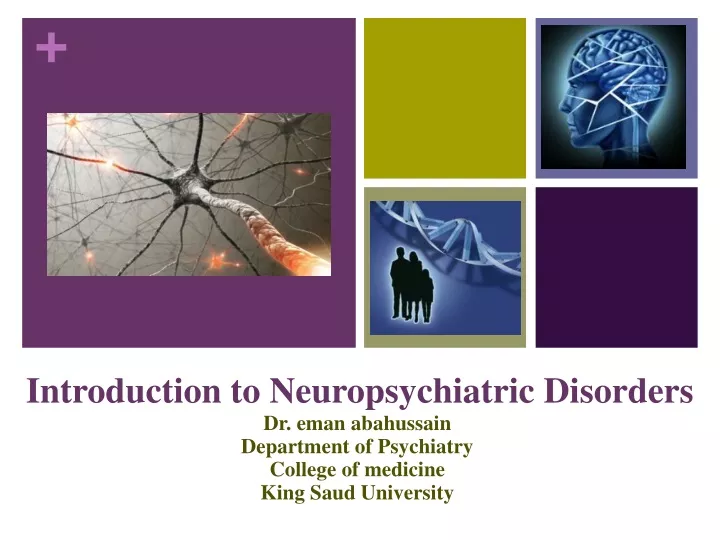 introduction to neuropsychiatric disorders