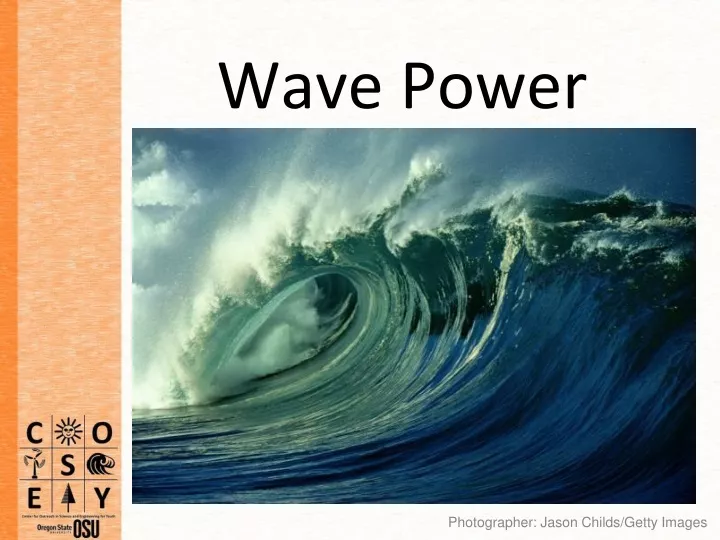 wave power