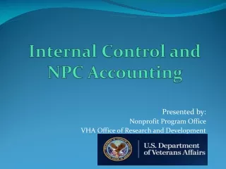 Internal Control and NPC Accounting