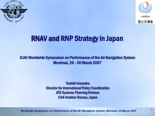 RNA V  and  RNP Strategy in Japan