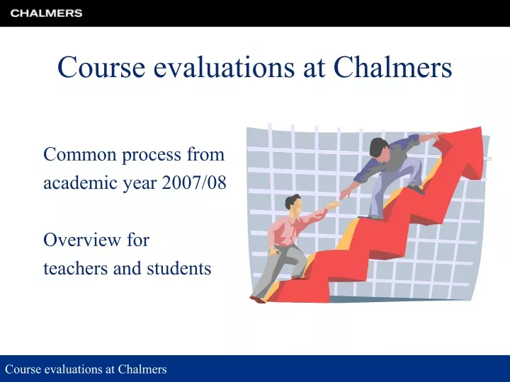 course evaluations at chalmers