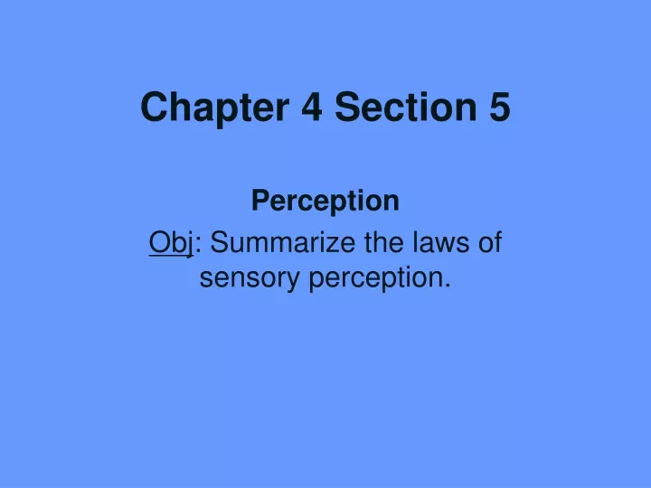 chapter 4 section 5