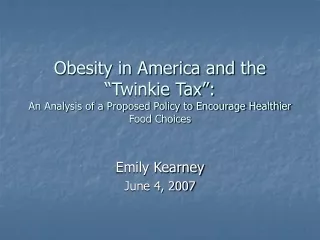 Emily Kearney June 4, 2007