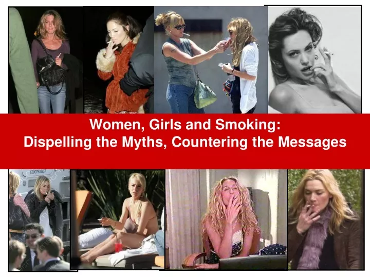 women girls and smoking dispelling the myths