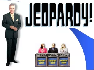 “A Child Called It” Jeopardy