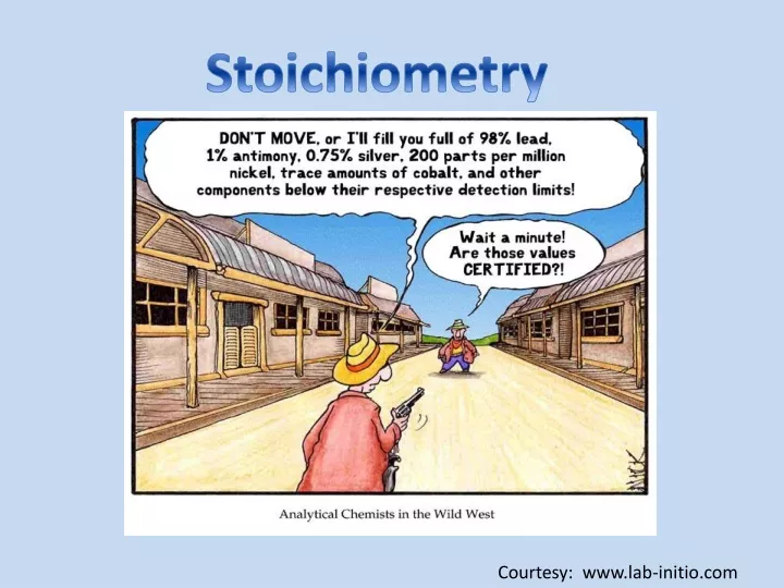 stoichiometry