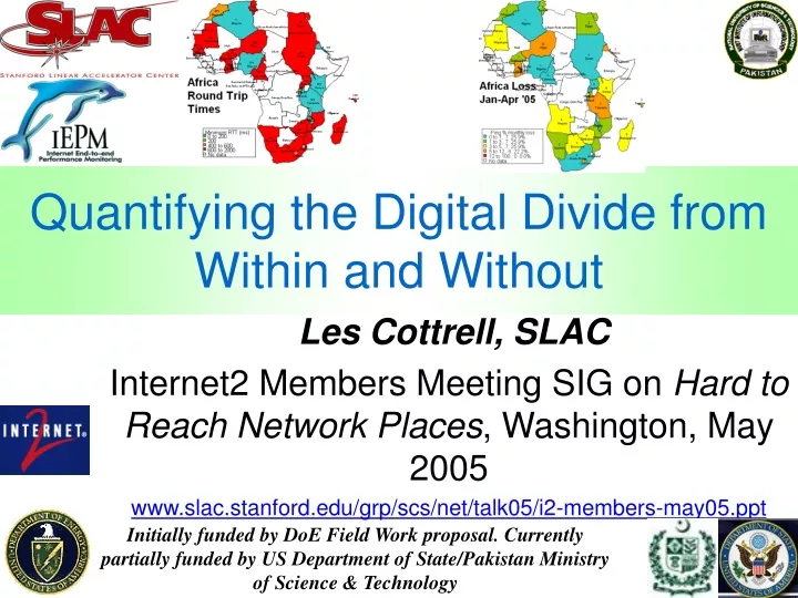 quantifying the digital divide from within and without