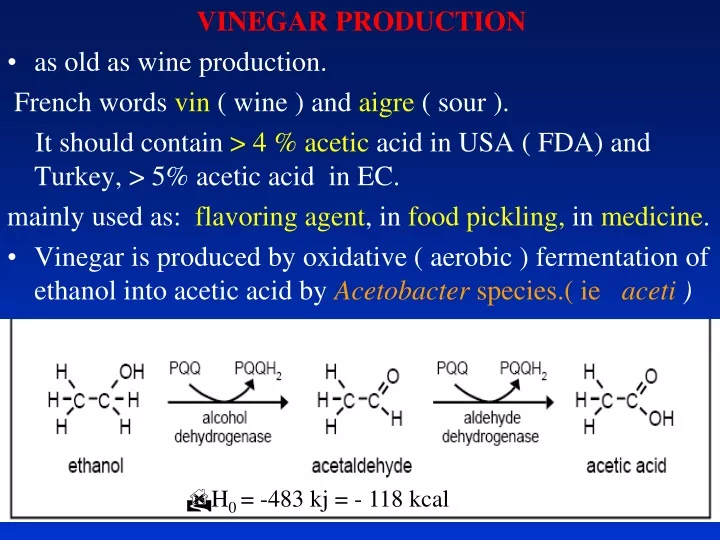 vinegar production as old as wine production