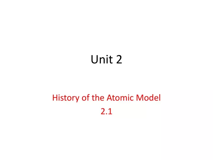 unit 2