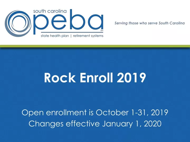rock enroll 2019