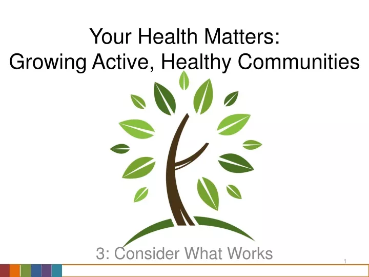 your health matters growing active healthy