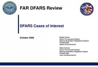 FAR DFARS Review