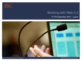Working with Web 2.0