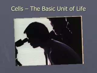 Cells – The Basic Unit of Life