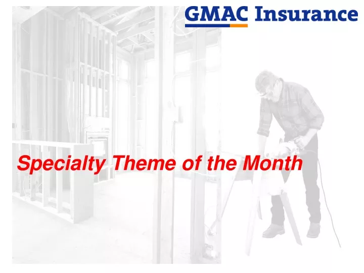 specialty theme of the month