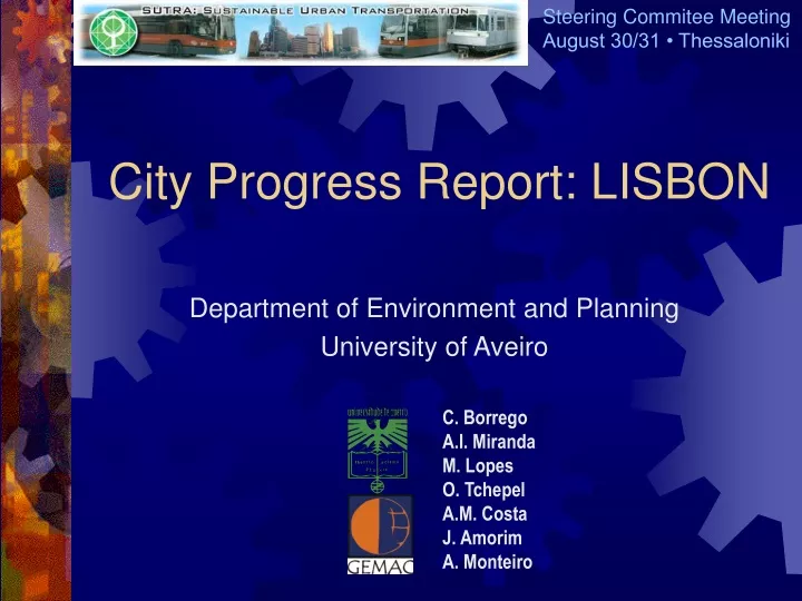 city progress report lisbon