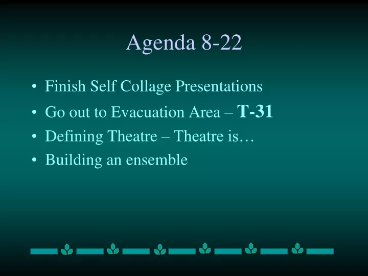 agenda 8 22