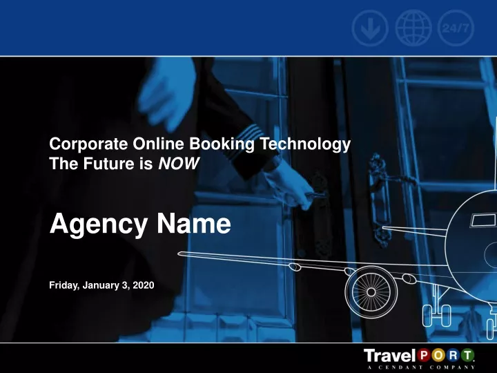 corporate online booking technology the future