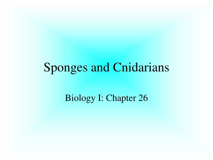 biology i chapter 26