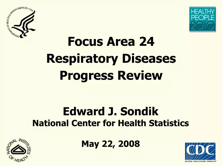 focus area 24 respiratory diseases progress review