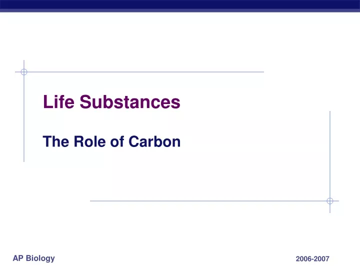 life substances