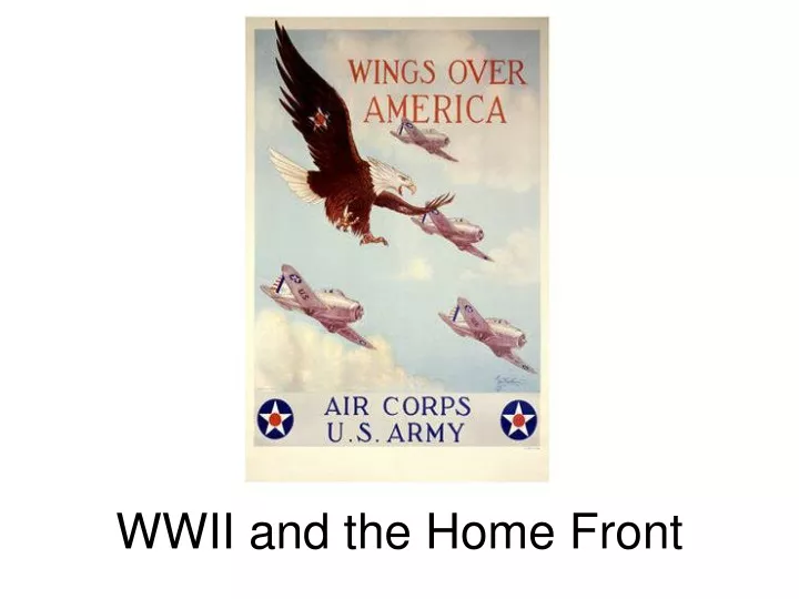wwii and the home front