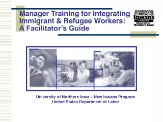 Manager Training for Integrating Immigrant &amp; Refugee Workers:  A Facilitator’s Guide
