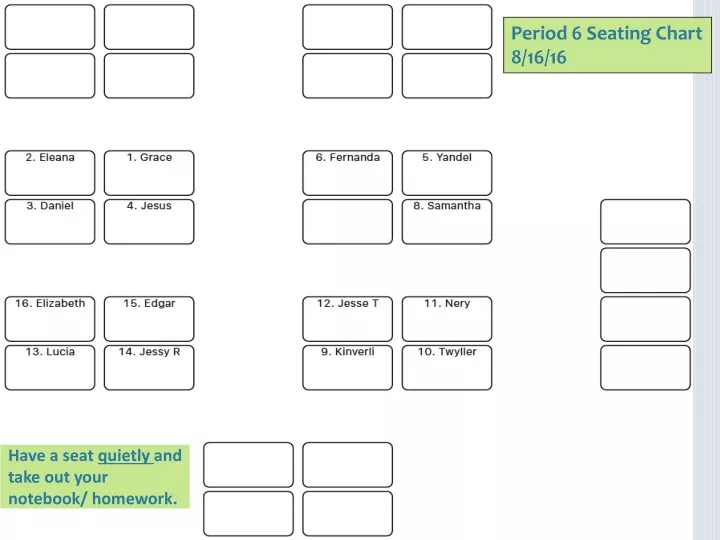 period 6 seating chart 8 16 16