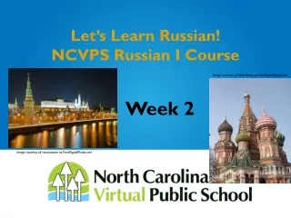 Let’s Learn Russian! NCVPS Russian I Course