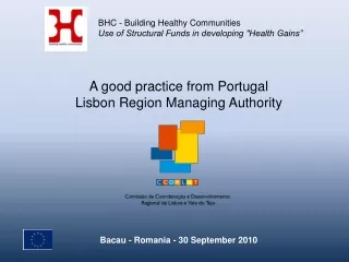 A good practice from Portugal Lisbon Region Managing Authority