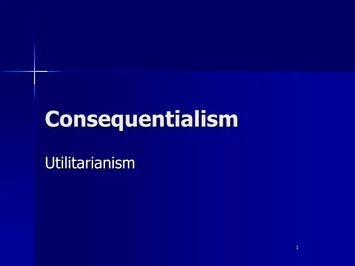 consequentialism