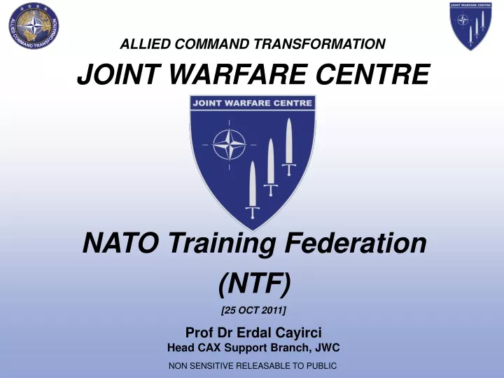 allied command transformation joint warfare centre
