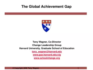 The Global Achievement Gap