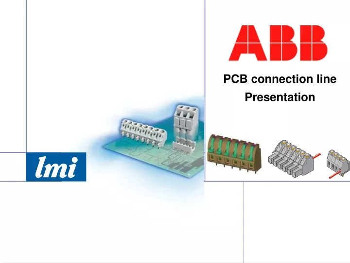 pcb connection line presentation