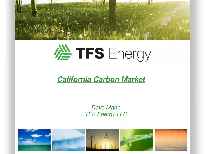 california carbon market