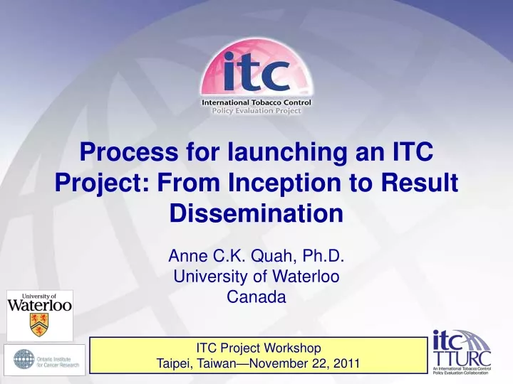 process for launching an itc project from
