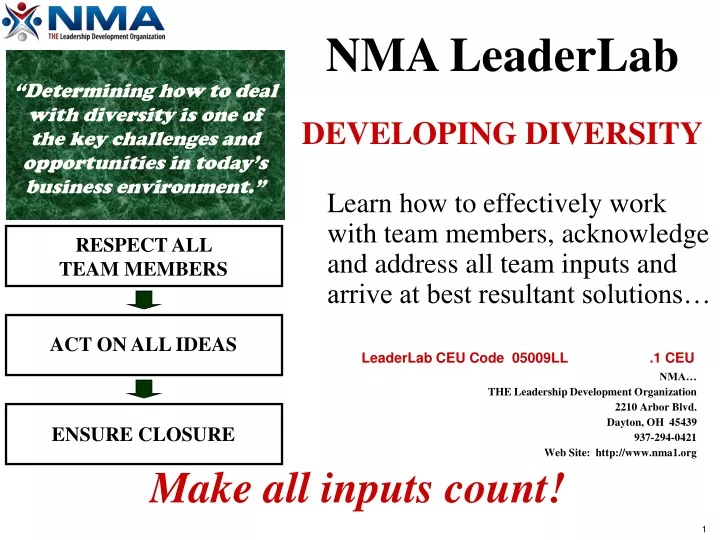 nma leaderlab developing diversity