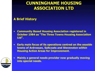 CUNNINGHAME HOUSING ASSOCIATION LTD