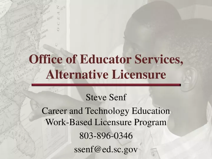 office of educator services alternative licensure