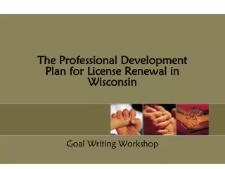 The Professional Development Plan for License Renewal in Wisconsin