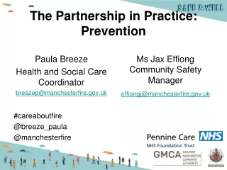 The Partnership in Practice: Prevention