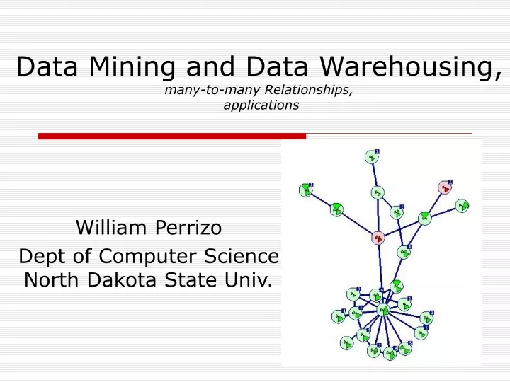 data mining and data warehousing many to many relationships applications