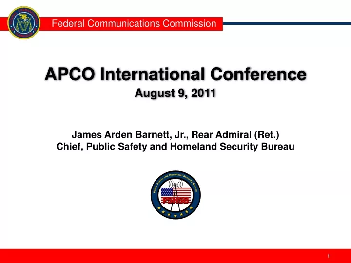 apco international conference august 9 2011