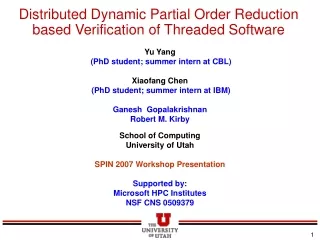 Distributed Dynamic Partial Order Reduction based Verification of Threaded Software