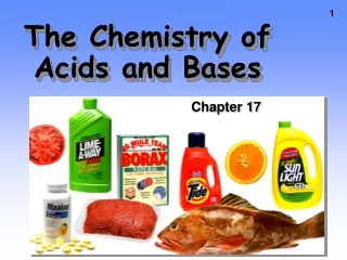 The Chemistry of Acids and Bases