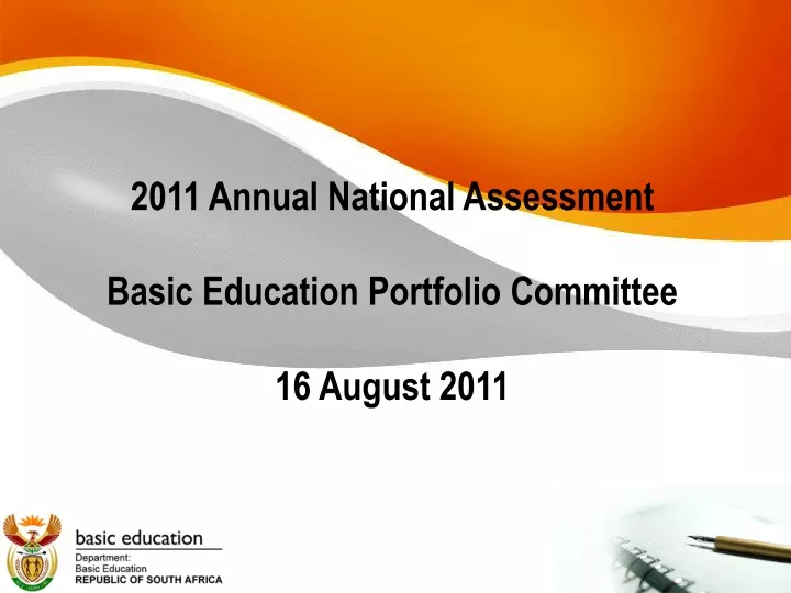 2011 annual national assessment basic education